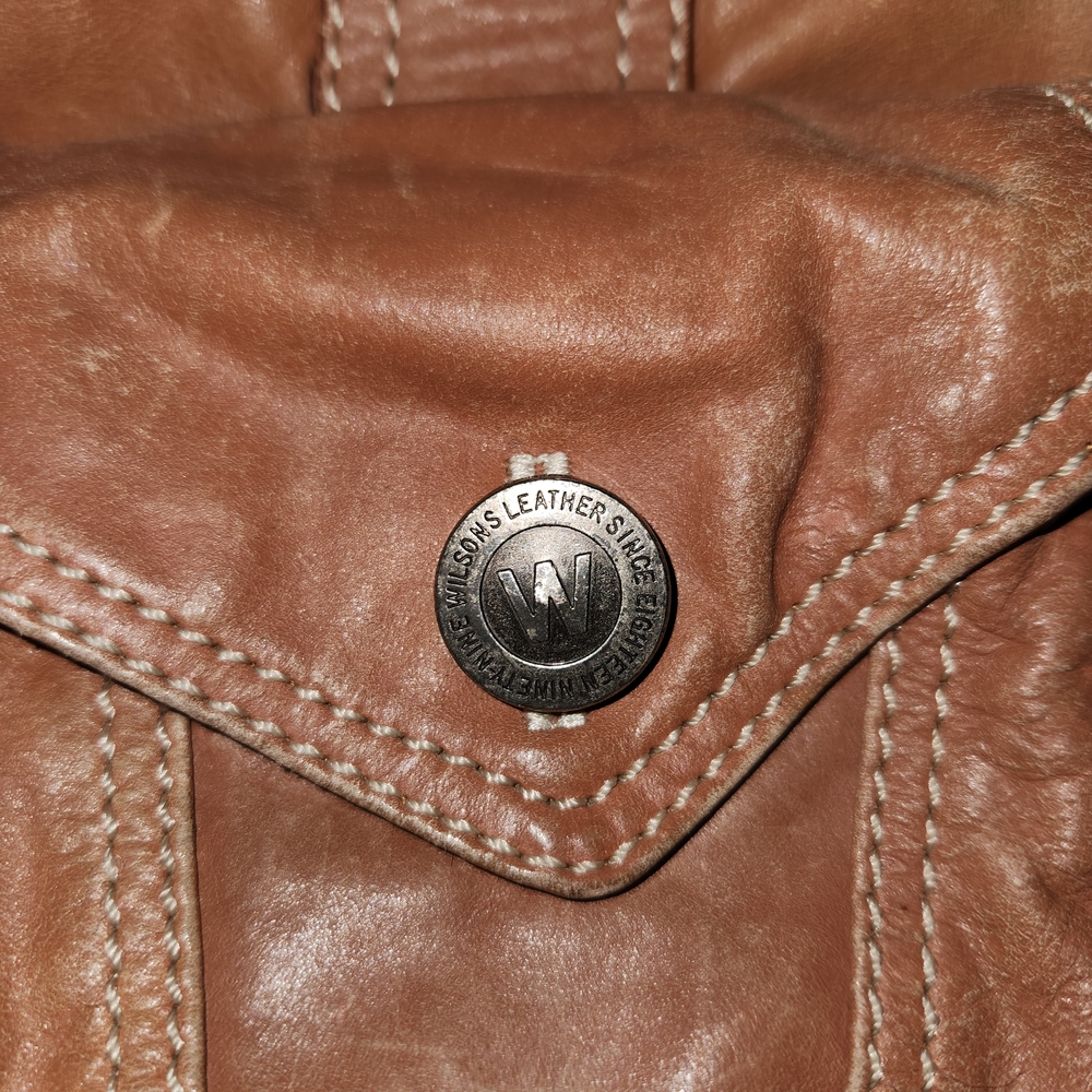 Wilsons Leather Tan Satchel